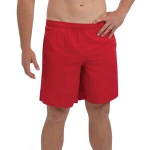 NEW DOLFIN solid chlorine resistant swim trunks in red